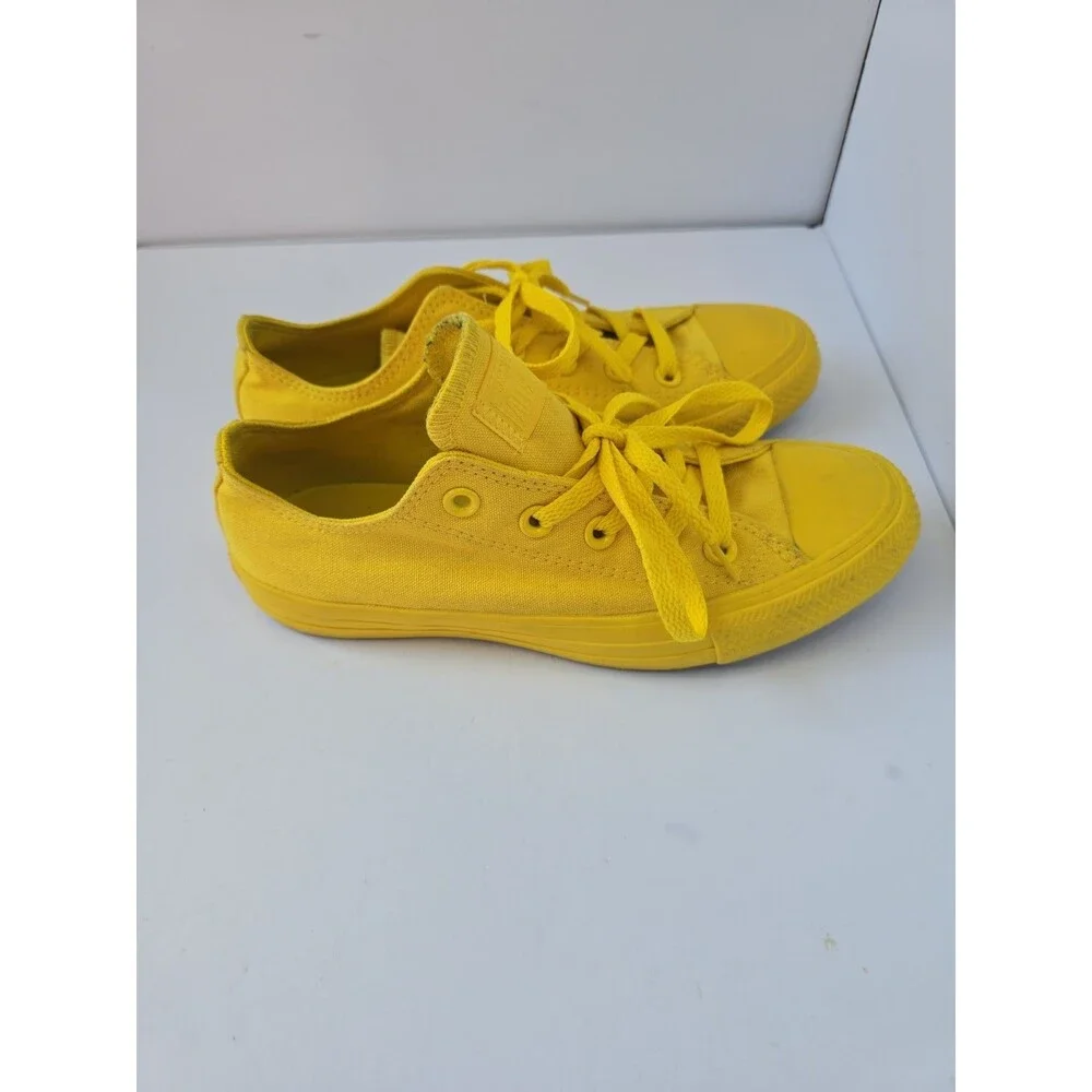 Converse CTAS Pro Monochrome Aurora Yellow Sneakers – 166410F Mens 4 Womens 6